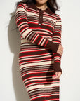 Frances Knit Bodycon - Espresso