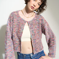 Harriet Cardigan - Purple Multi