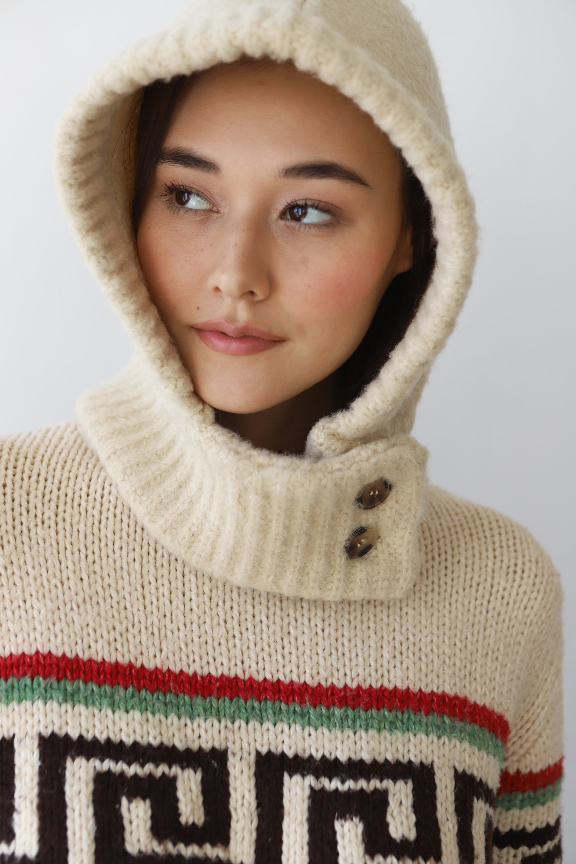 Hoodie Hat - Creme