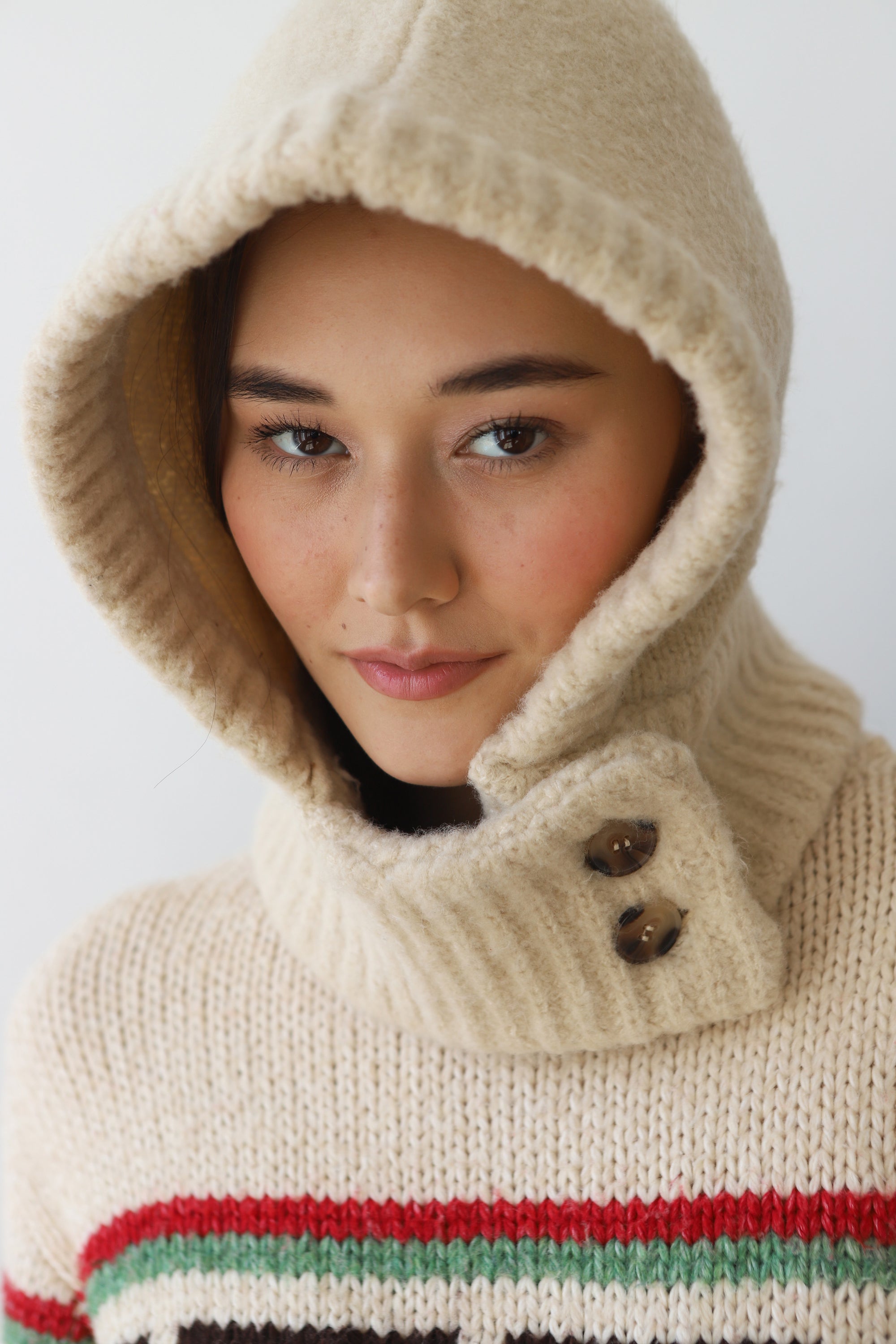 Hoodie Hat - Creme