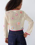 Flor Crochet Cardigan