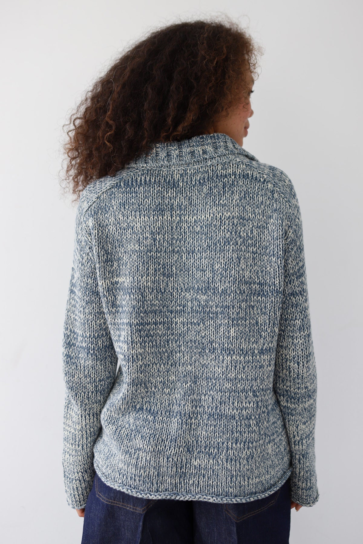 Dahlia Pullover - Cerulean
