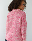 Dahlia Pullover - Raspberry