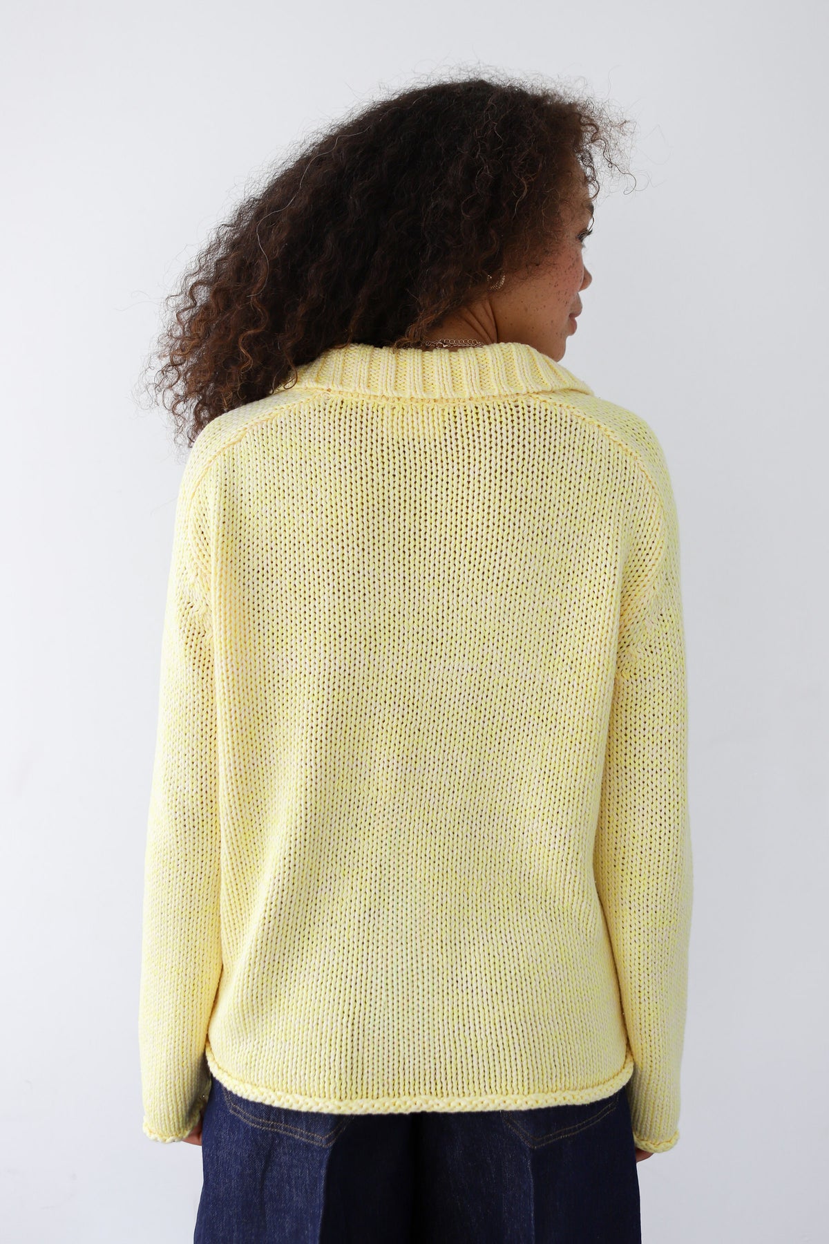 Dahlia Pullover - Banana