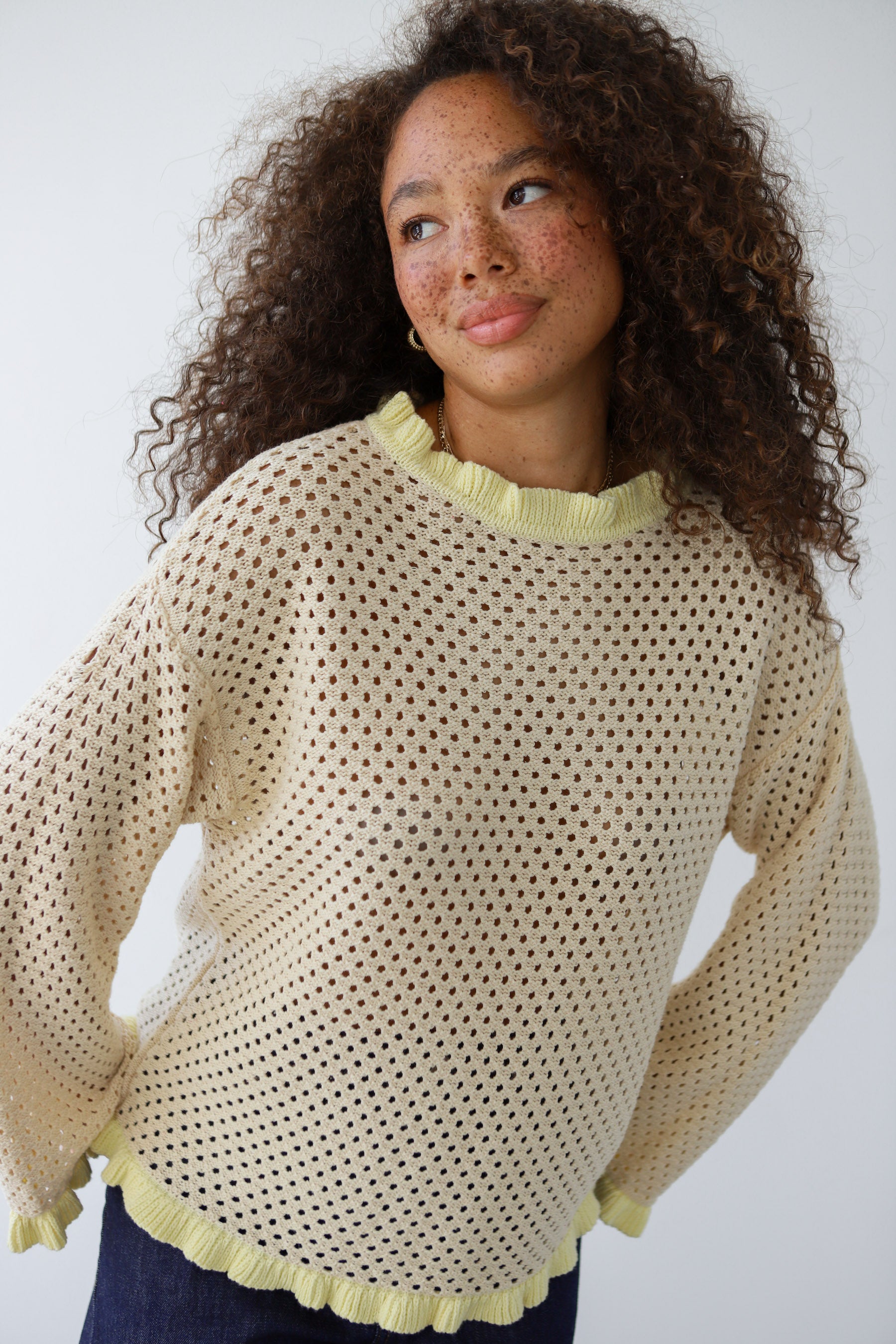 Ivy Pullover - Swan