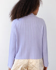 Clover Rib Pullover - Lilac