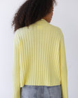 Clover Rib Pullover - Banana