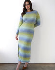 Inside Out Maxi Dress - Lemongrass Gradient