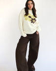 Flower Power Pullover