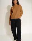 The Jersey Crewneck - Camel