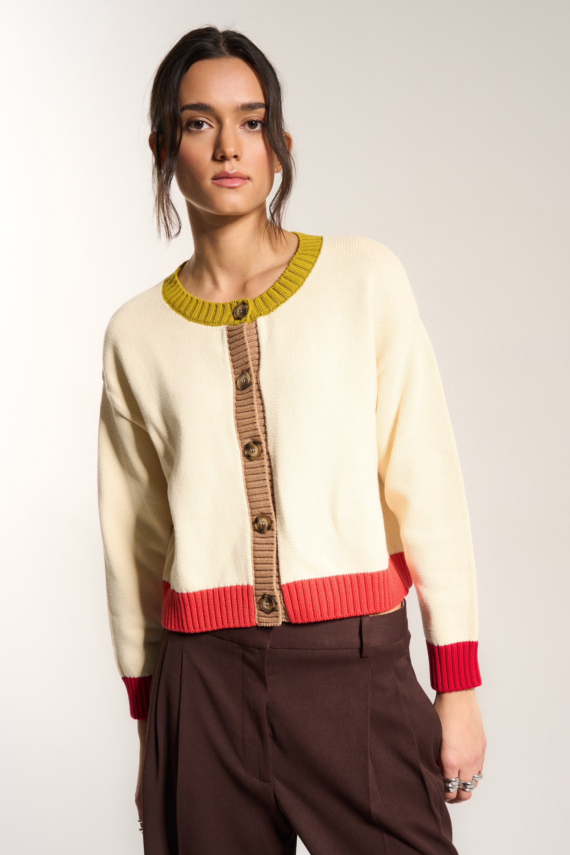 Joey Cardi - Creme Colorblock