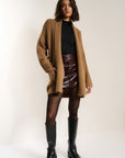 Juliet Cardigan - Raw Umber