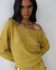 Karina Off The Shoulder Top - Dijon