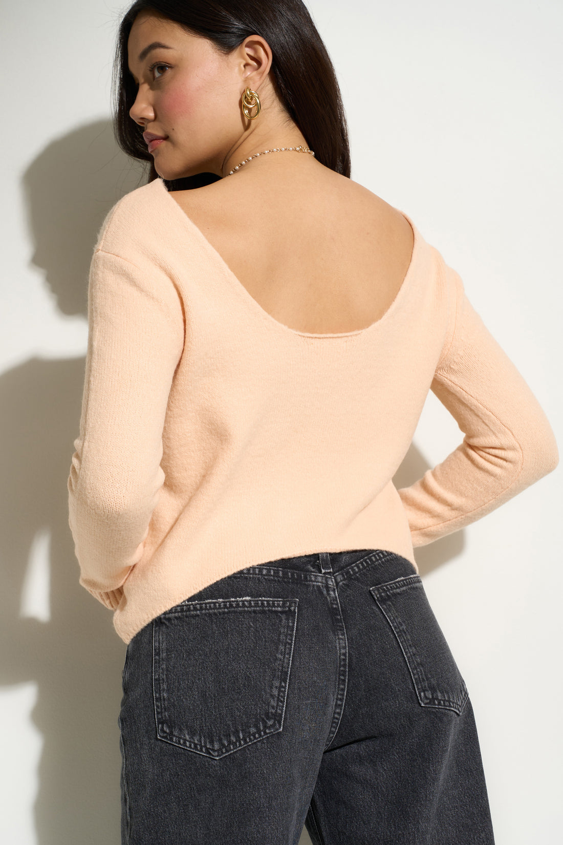 Kendall Sweater - Peach