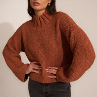 Leandra Turtleneck - Caramel