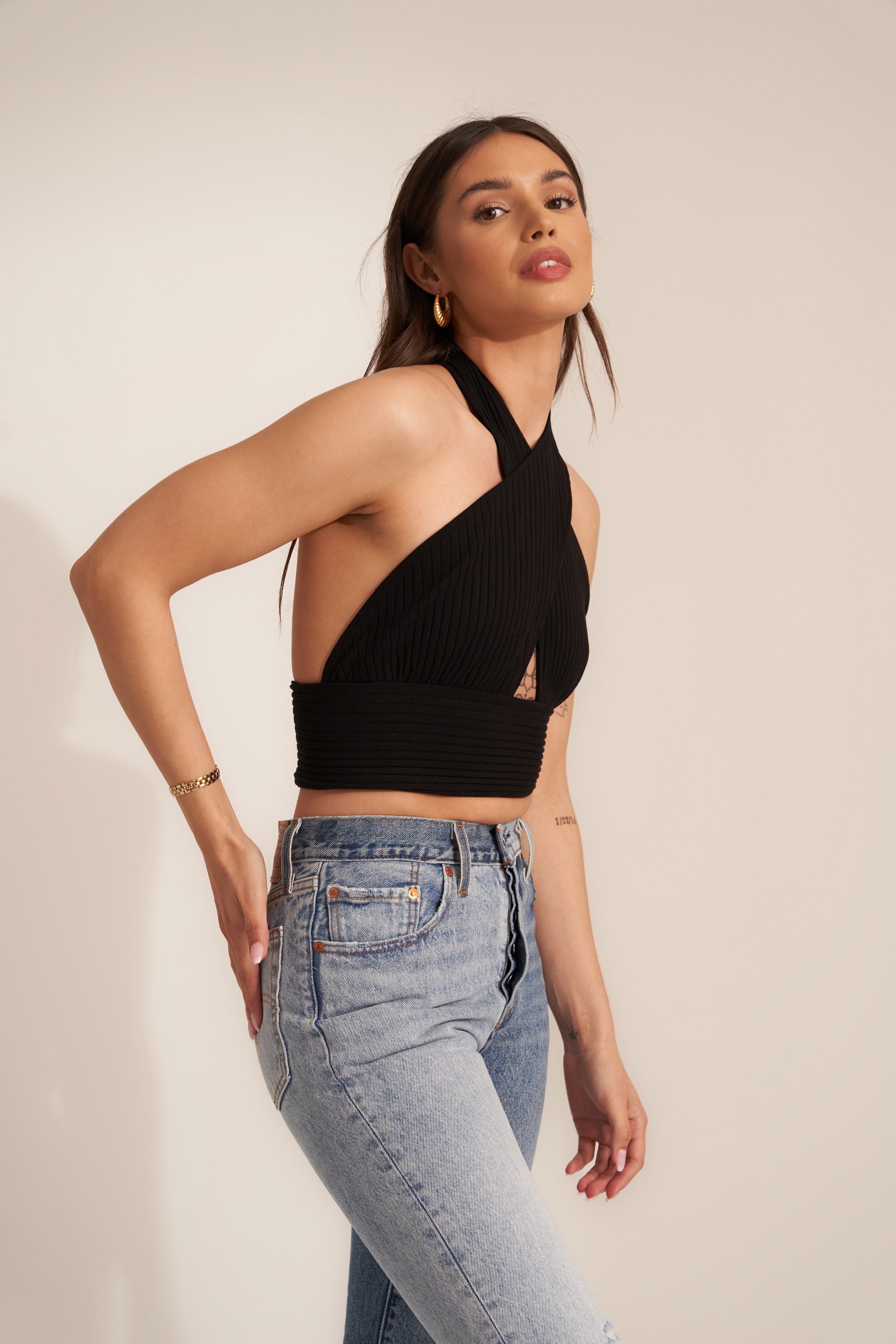 Mimi Tank - Black – Callahan Knitwear