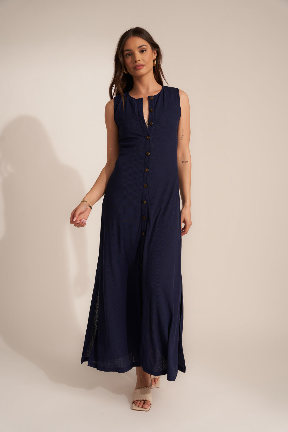 Mira Dress - Navy