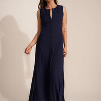 Mira Dress - Navy