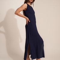 Mira Dress - Navy