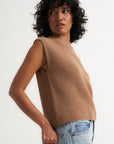 The Muscle Tee - Camel