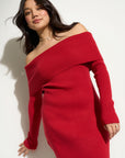 Marie Knit Mini - Red