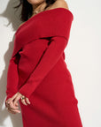 Marie Knit Mini - Red