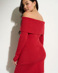 Marie Knit Mini - Red