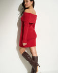 Marie Knit Mini - Red
