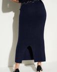 Mina Maxi Skirt - Navy