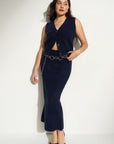 Mina Vest - Navy