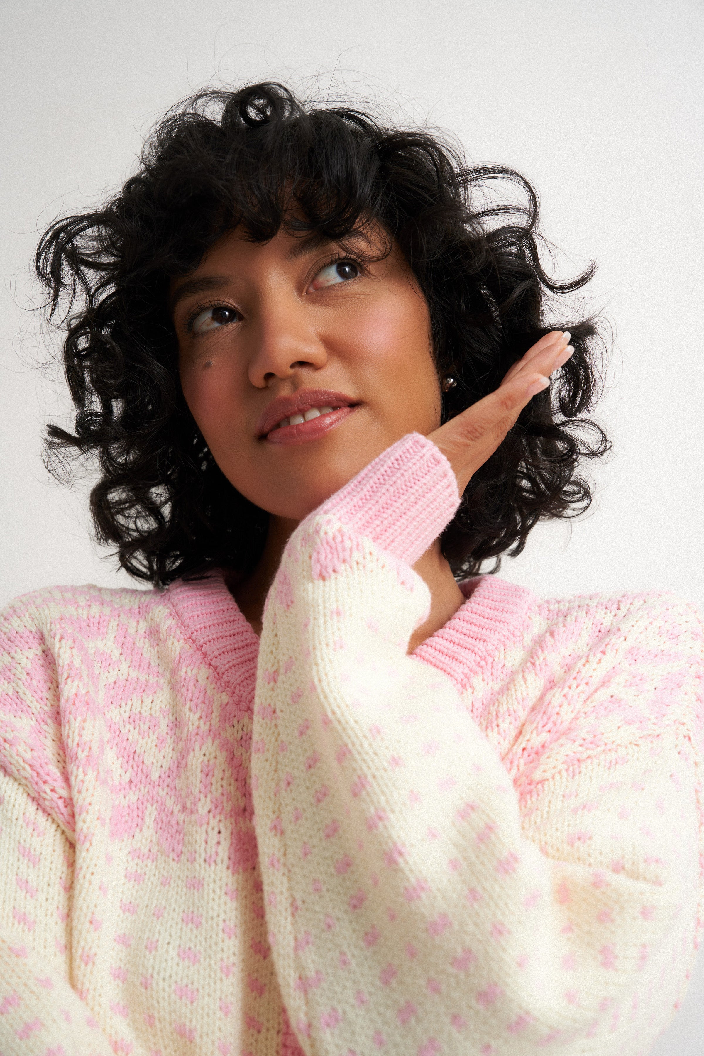 Oversized Maeve Cardigan - Pink – Callahan Knitwear