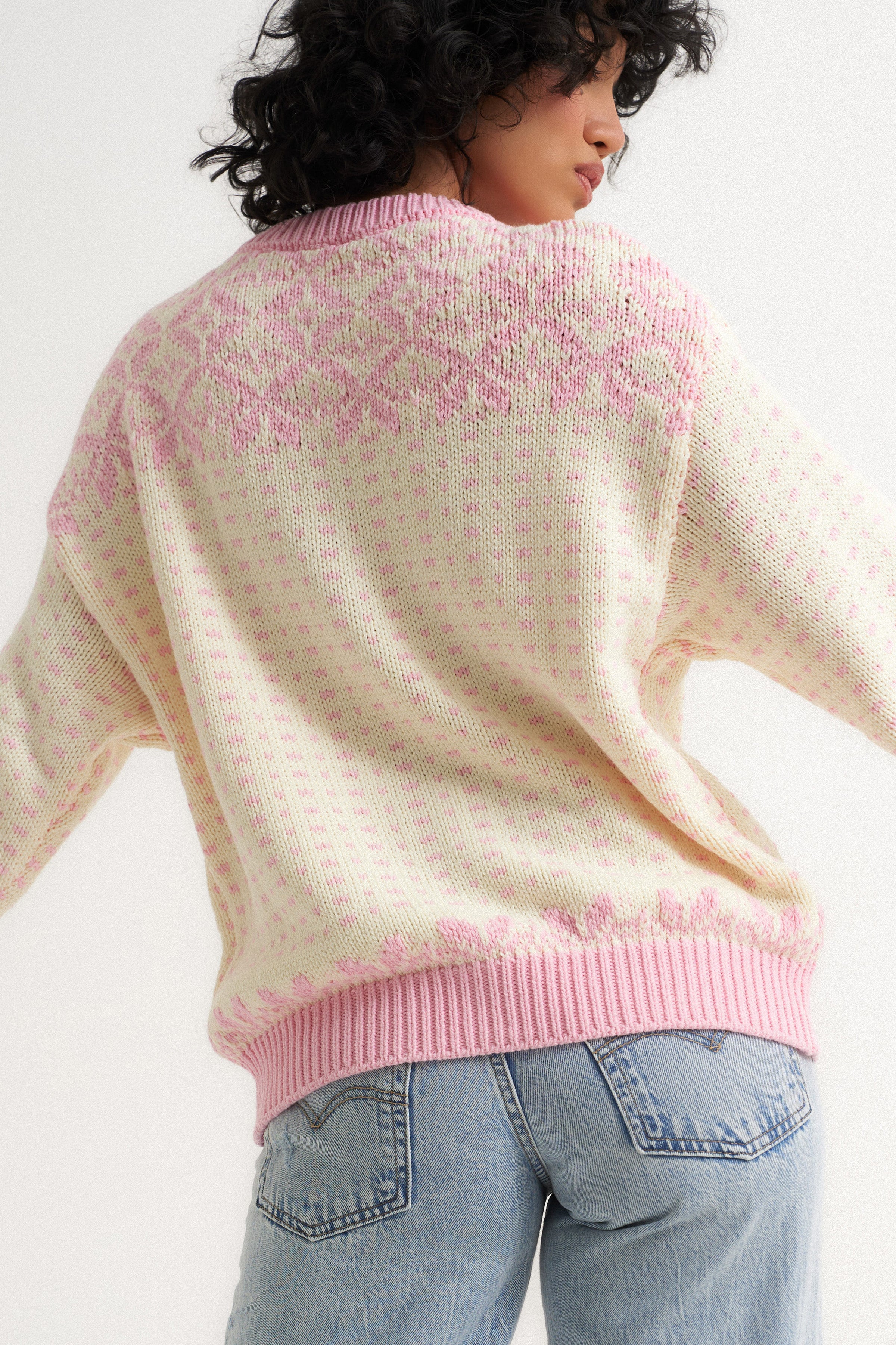 Oversized Maeve Cardigan - Pink – Callahan Knitwear