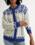 Oversized Maeve Cardigan - Blue