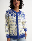 Oversized Maeve Cardigan - Blue