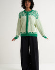 Oversized Maeve Cardigan - Green