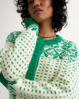 Oversized Maeve Cardigan - Green