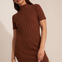 Pia Dress - Caramel