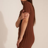 Pia Dress - Caramel