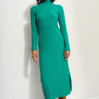 Pia Sweater Dress - Mint