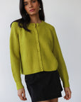 Poppy Cardigan - Sour Melon