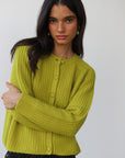 Poppy Cardigan - Sour Melon