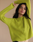 Poppy Cardigan - Sour Melon