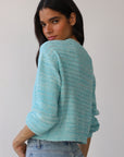 Robin Cardigan - Capri Blue
