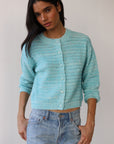 Robin Cardigan - Capri Blue