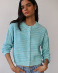 Robin Cardigan - Capri Blue