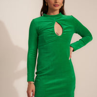 Willa Mini Dress - Kelly Green