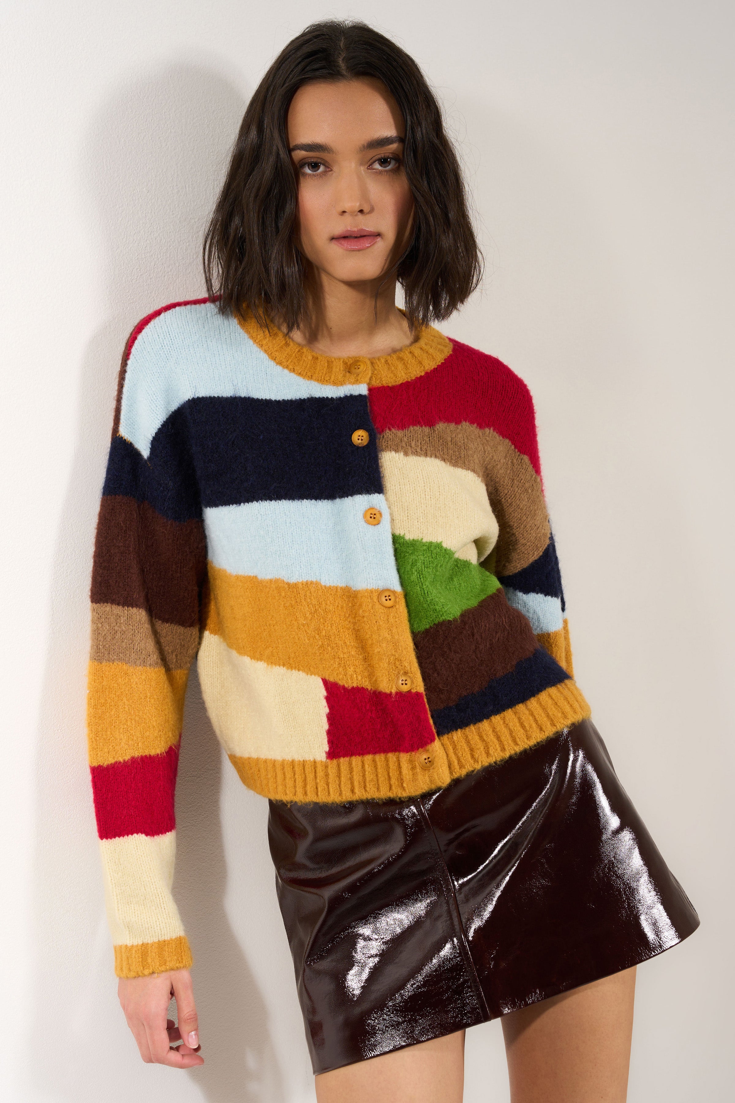 トイガン 392hemi Selma Cardigan - Bronze Multi – Callahan Knitwear