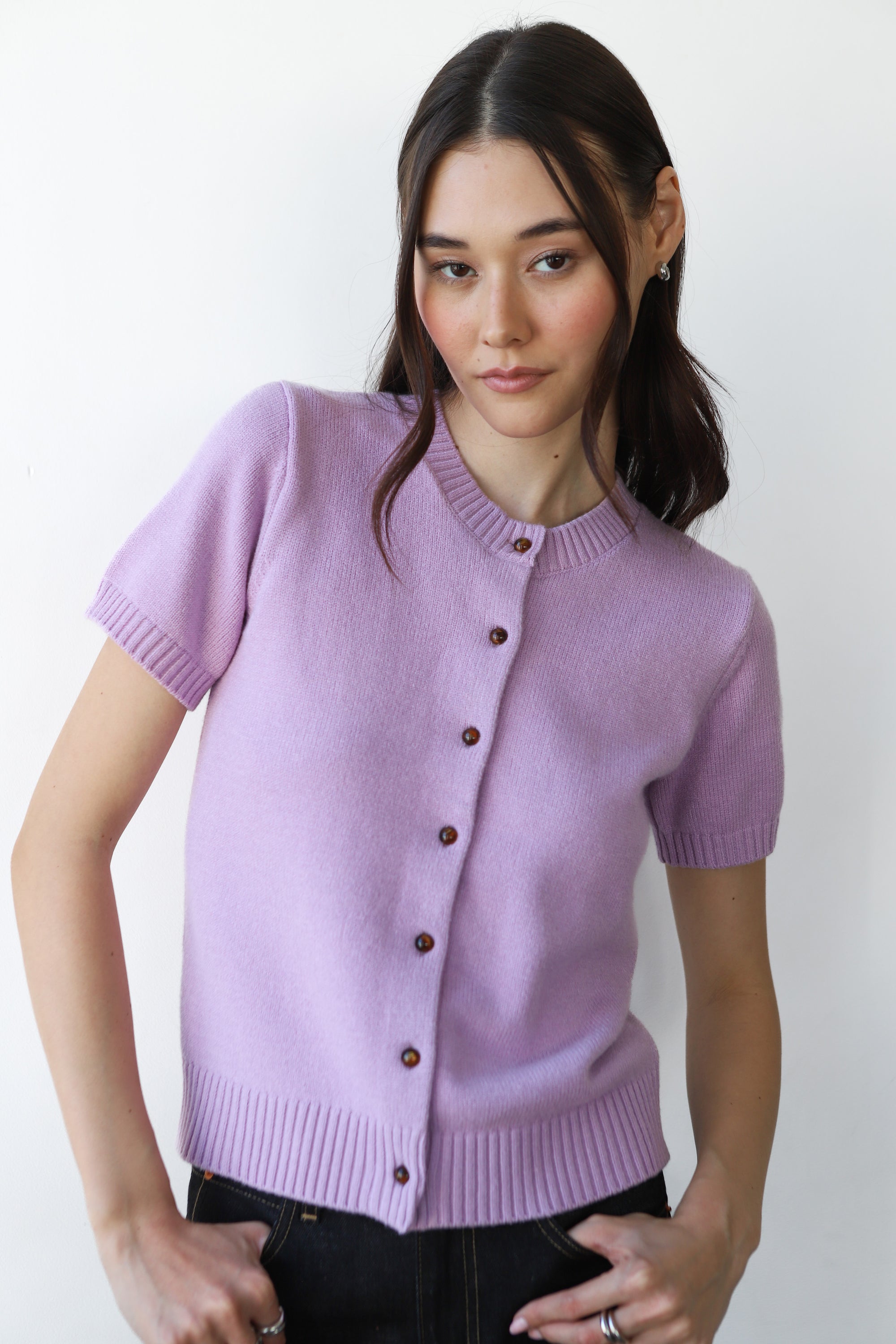 Stevie Cardigan - Lavender