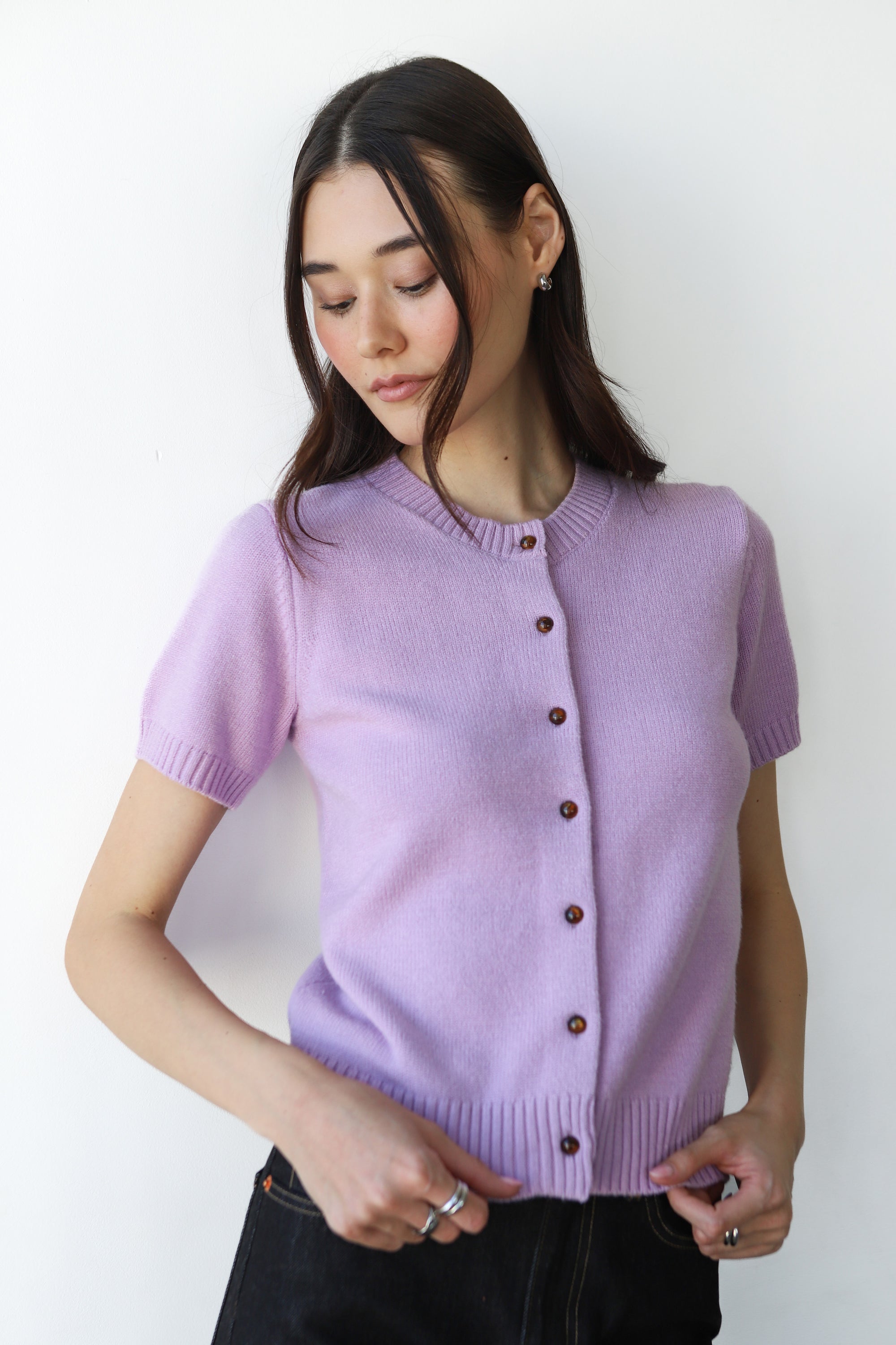 Stevie Cardigan - Lavender