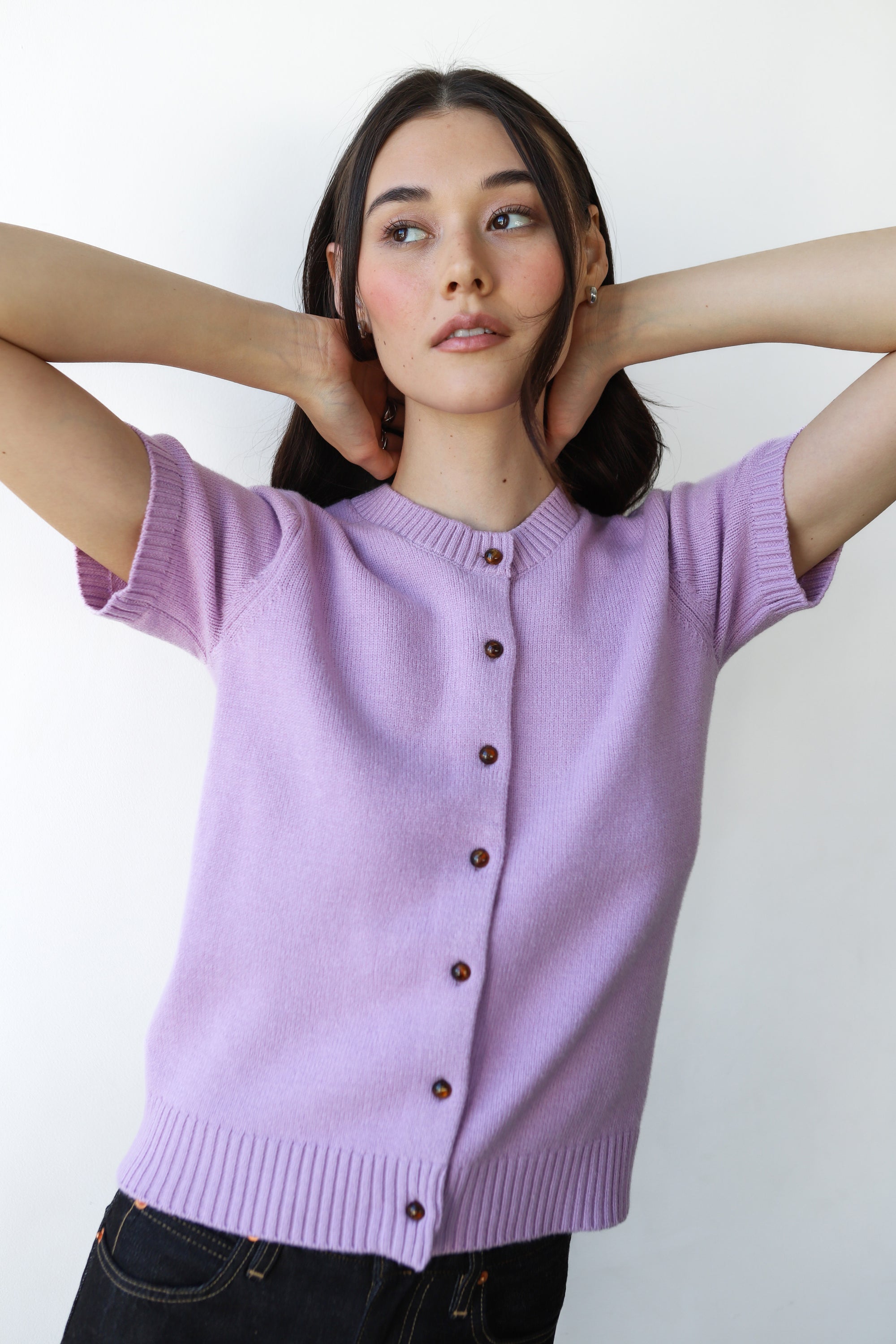 Stevie Cardigan - Lavender
